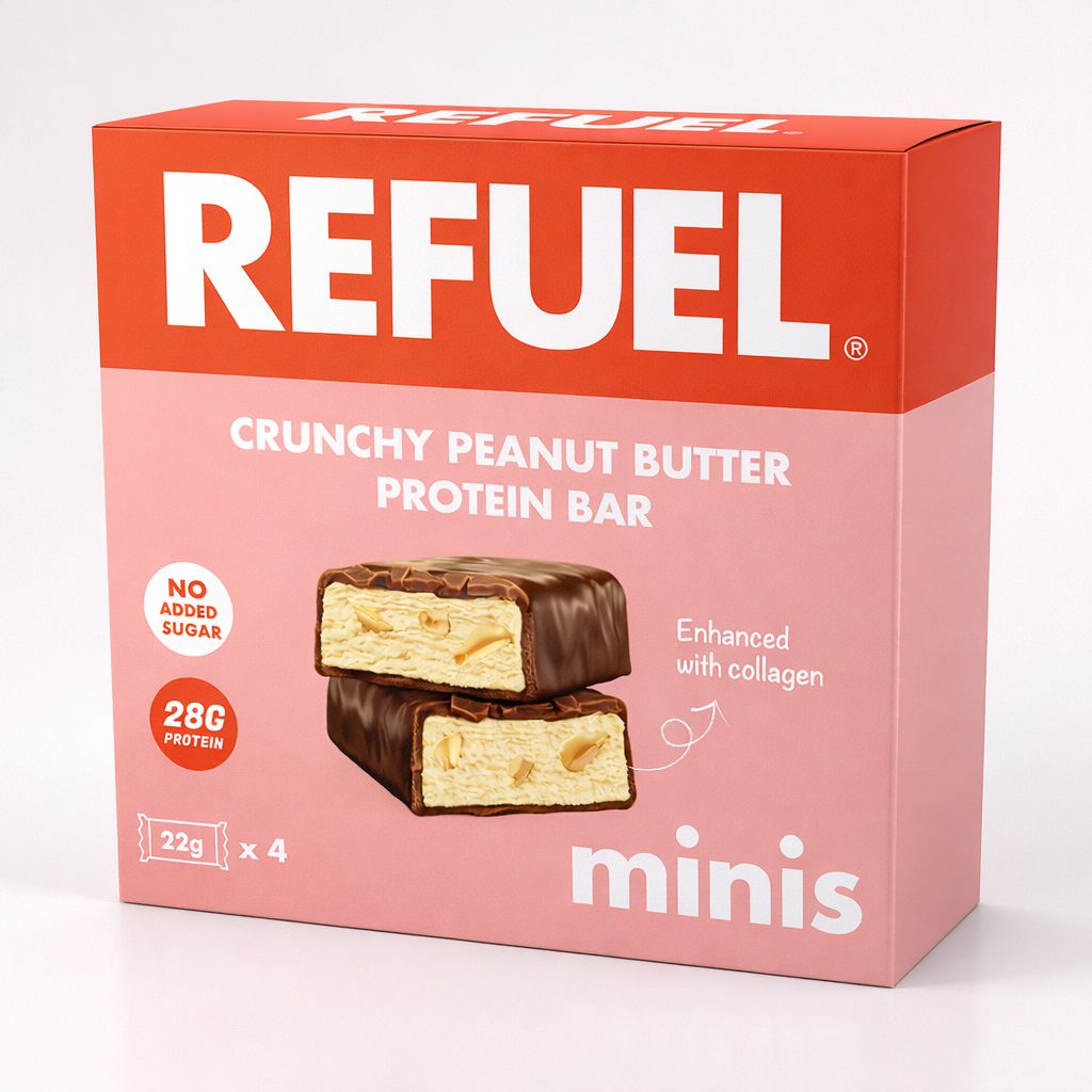 Refuel Minis Crunchy Peanut Butter 4*22g