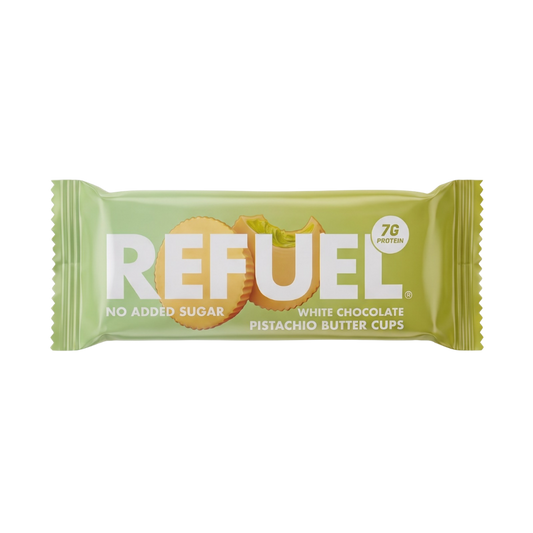Refuel White Chocolate Pistachio Butter Cups 34g