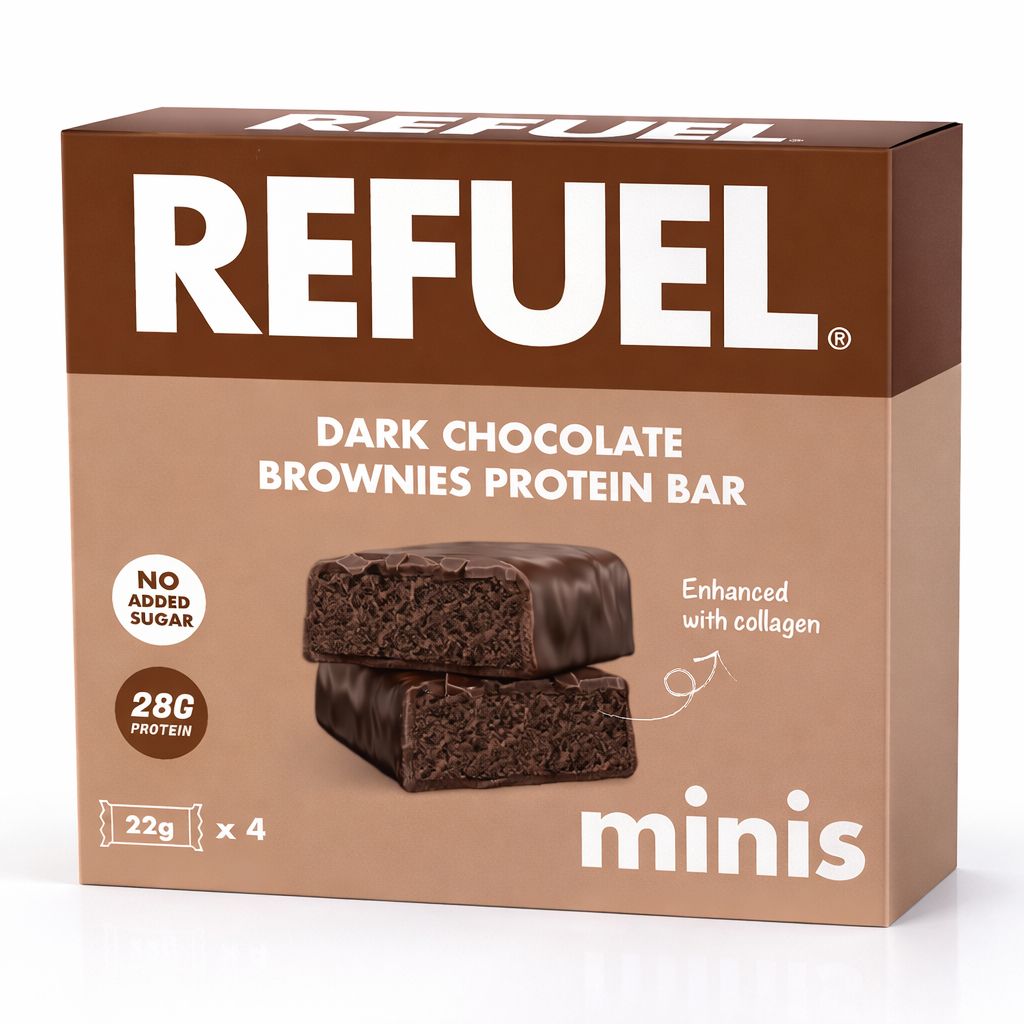 Refuel Minis Dark Chocolate 4*22g