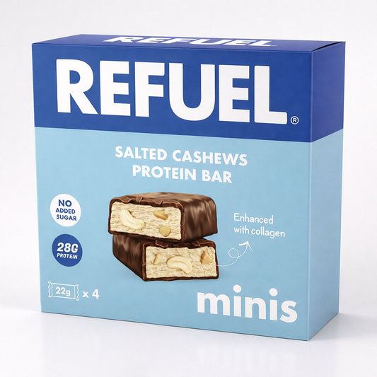 Refuel Minis Salted Cashews 4*22g